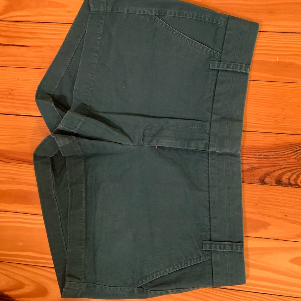 J. Crew Chino Short. Teal. Size 4